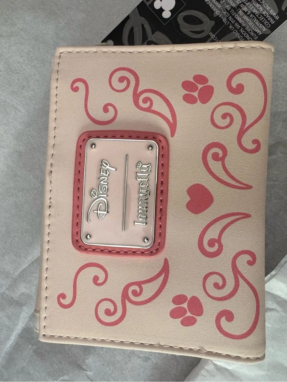 Loungefly Disney The Aristocats Marie Velvet Bow Mini Wallet